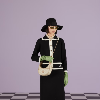 GG HALF-MOON-SHAPED MINI BAG